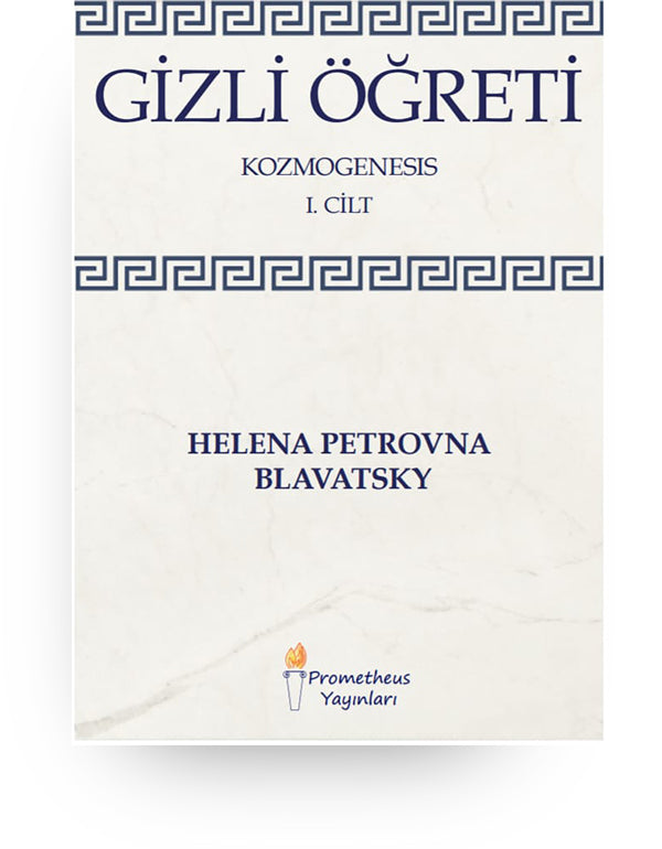 Gizli Öğreti Kozmogenesis I. Cilt - Aktiffelsefe Kültür Yayınları